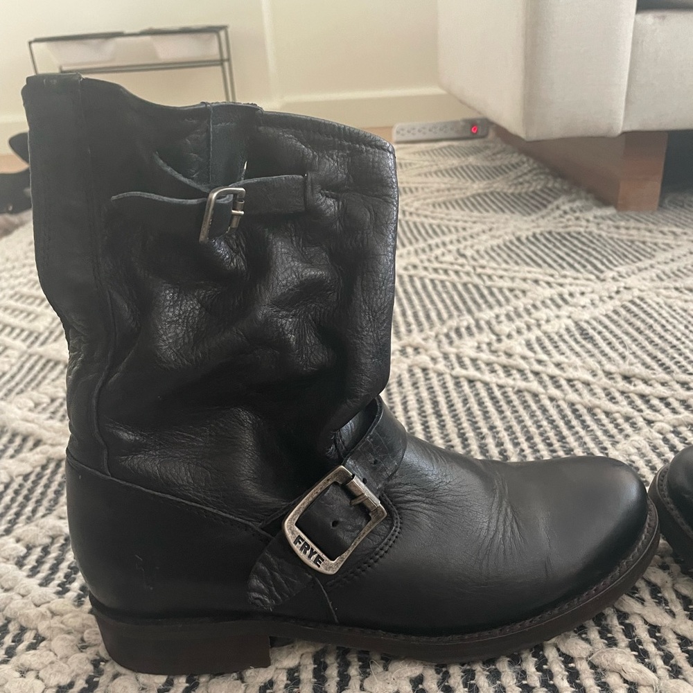 Frye combat boots